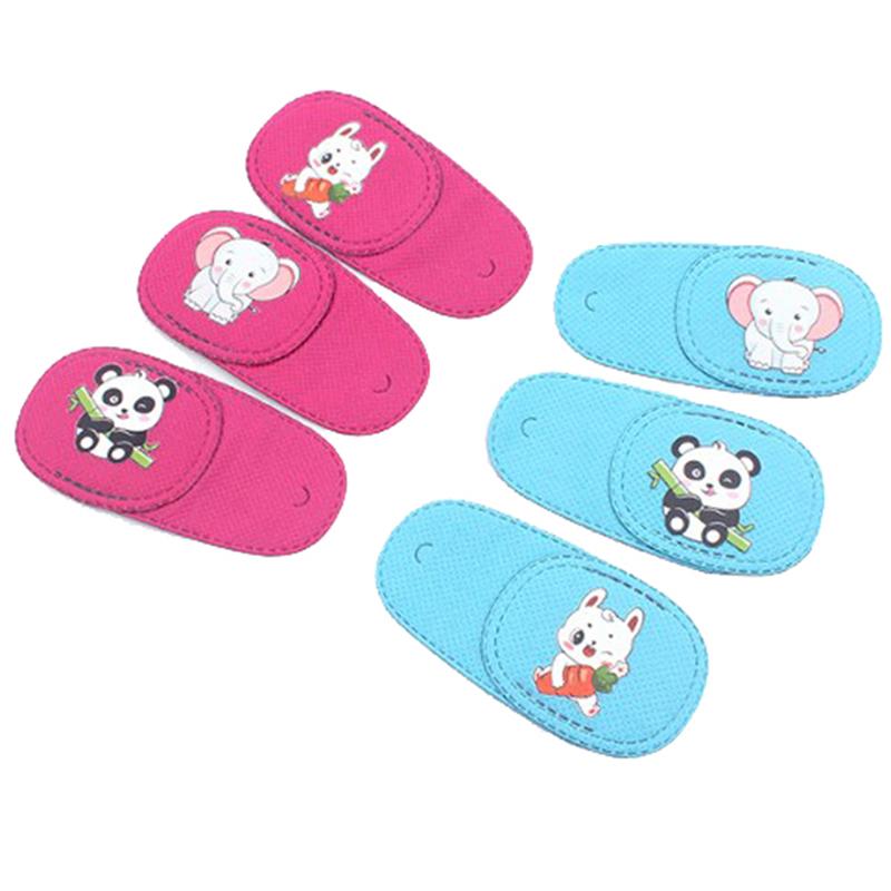 6 шт., детские окклюзионные медицинские повязки для ленивых глаз, тени для век, уход за зрением