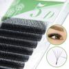 W Shape Eyelash Extensions 5D Premade Volume Fans W Style Faux Mink Soft Easy Faning Professional Natural Lashes