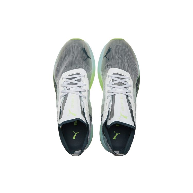 Puma Мужские кроссовки Deviate Nitro Elite White Dark Slate Fizzy-Light 195204-03