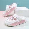 Cute And Breathable Cartoon Kids Summer Clogs For Girls With Non-slip Design