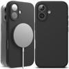 Ringke Silicone Magnetic Magsafe Iphone 16 Black