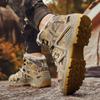 Men's Plus Size Camouflage Fashionable Velvet Warm Outdoor High Top Hiking Shoes Hiking Shoes Outdoor Casual Shoes
