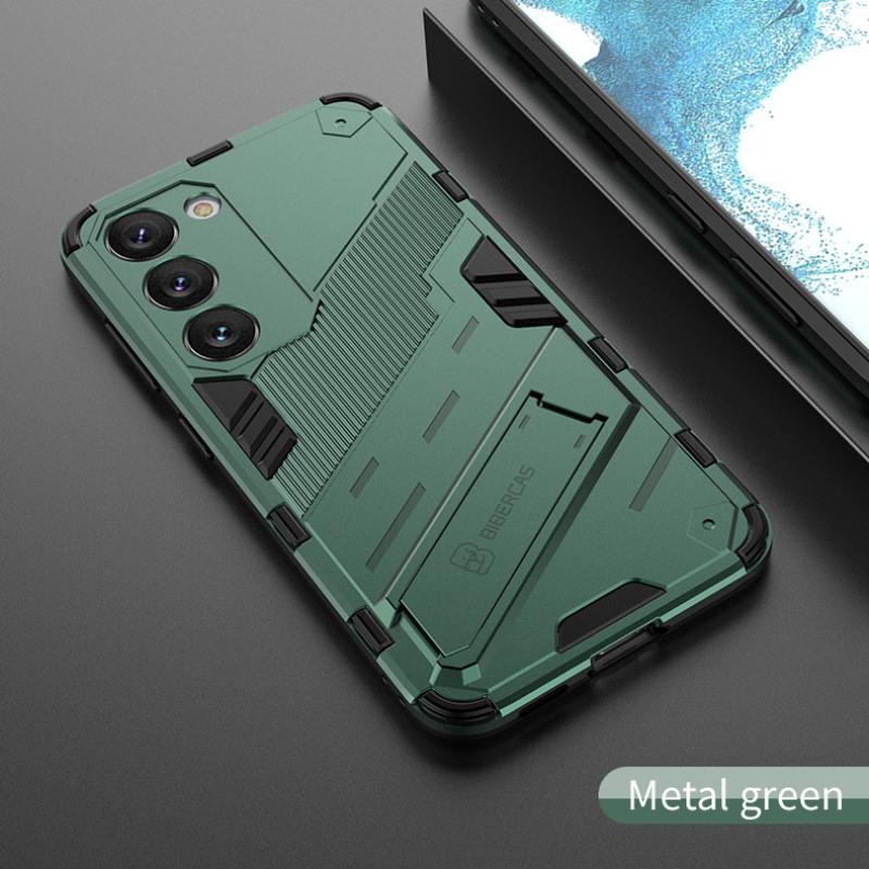 For Samsung Galaxy S23 Ultra Shockproof Armor Phone Case For Samsung S23 Plus Anti-Fall Protect Back Cover Kickstand Coque Case