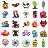 50 Halloween Stickers Death Ghost Pumpkin Lantern Cartoon Doodle Stickers DIY Suitcase Laptop Stickers