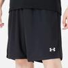 Under Armour Футболка с коротким рукавом и принтом логотипа, дышащая, тренировочные шорты для баскетбола, повседневный спортивный комплект, мужские комплекты 21500531-100+21500201-001