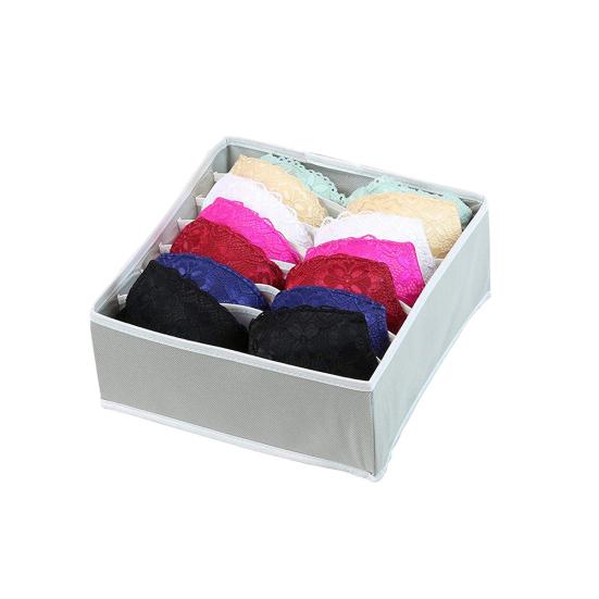 4Pcs/Set Houseware Underwear Bra Socks Organizer Drawer Divider Storage Box Case