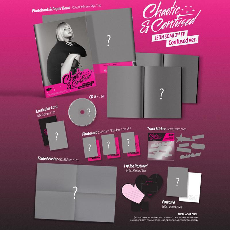 JEON SOMI 2-й EP АЛЬБОМ ‘Chaotic & Confused’