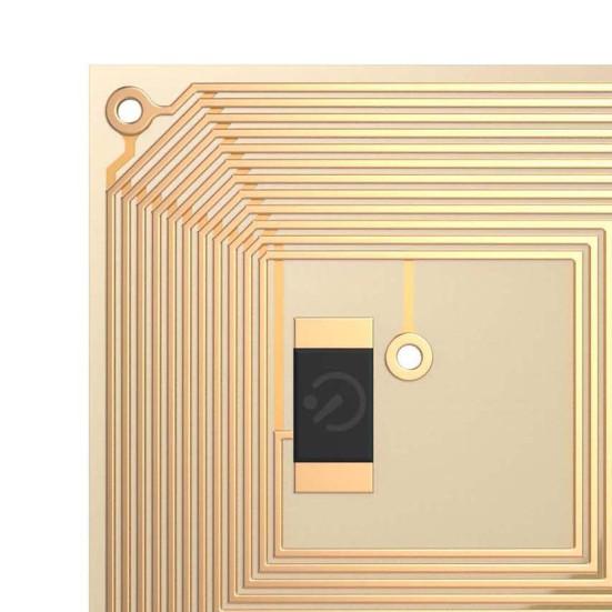 Умный чип для ногтей Безопасный для кожи беспроводной аксессуар NFC Электроника Сенсорный чип для ногтей