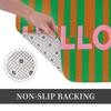 Simple Welcome Floor Mat Anti-Slip Soft Bathroom Floor Mat for Dining Room Bedroom Entrance Carpet Home Decoration