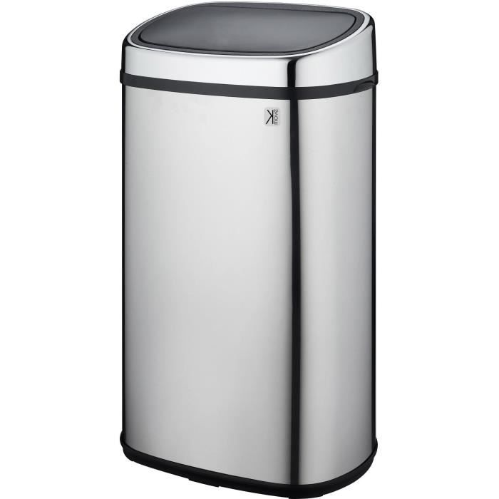 Poubelle de Cuisine Push - CITY - KITCHEN MOVE - 58 L - Ouverture simple pression