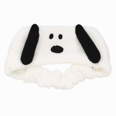 Тюрбан для волос Snoopy с биркой PEANUTS для умывания лица и после душа, для макияжа,