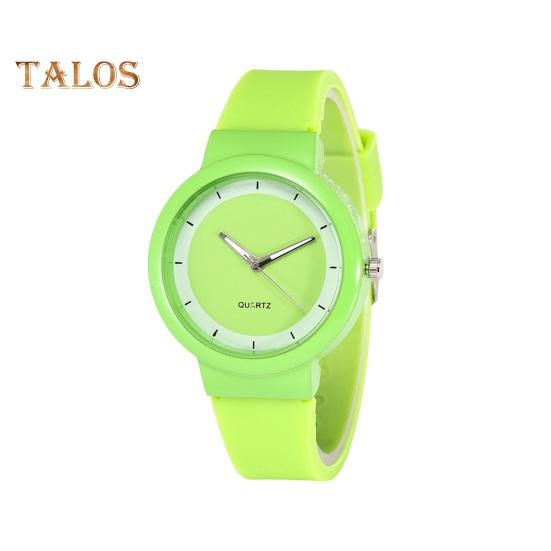 Candy Color Women Watch Round Dial Silicone Strap Quartz Movement Ladies Girls Casual Wristwatch Fashion Jewelry Birthday Gift