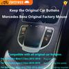 Car Mouse Button Joystick Auto For Mercedes Benz E Class C Class C200L GLC E300L C260L Vito Interior Modified Center Control