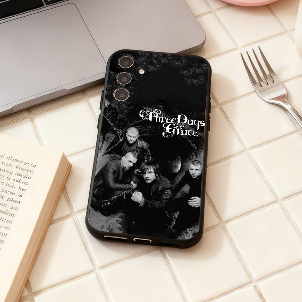 Чехол для телефона T-Three Days G-Grace для Samsung Galaxy A73, A72, A71, A70, A53, A52, A51, Других, Мягкий Черный Корпус