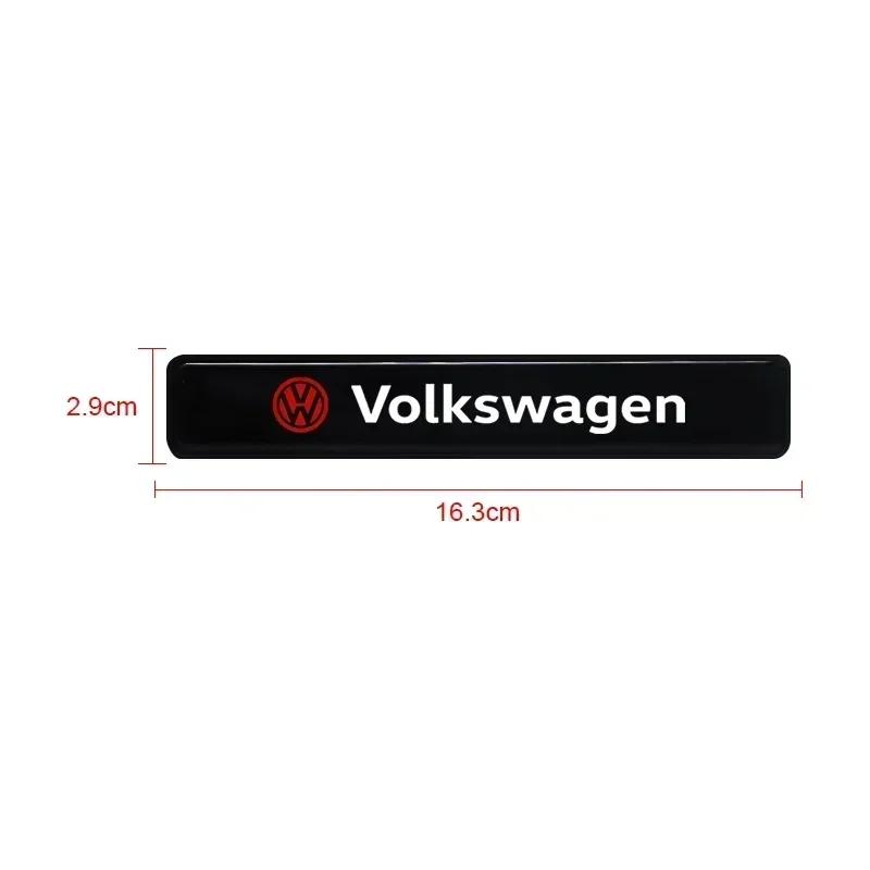 TCFJN1 For VOLKSWAGEN VW 2025 Hot Car LED Front Hood Grille Emblem Badge Decorative Light For Volkswagen Bora GTI Polo T5 R-Line Touran