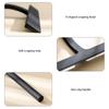 Silicone Shower Squeegee Window Squeegee Glass Wiper With Hook Bathroom Mirror Glass Floor Scraper Cleaning Bathroom Accessories