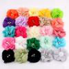 10PCS 2" 35Colors Mini Chiffon Fabric Flower For Wedding Invitation Artificial Flowers For Dress Decoration