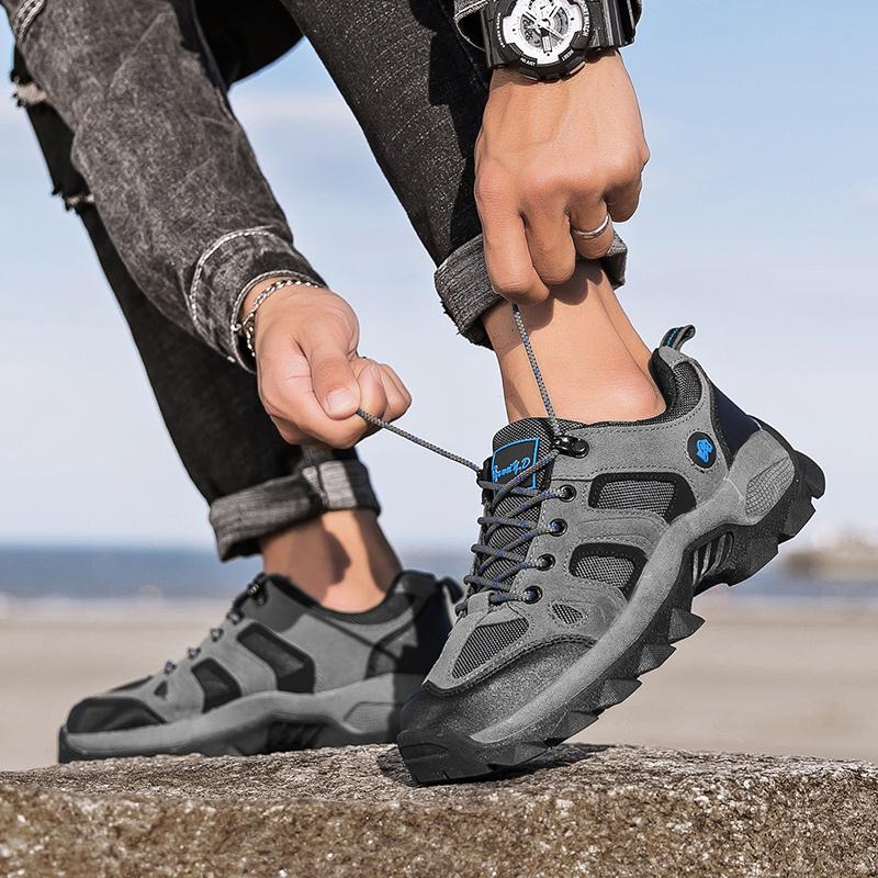 Новые взрывные 46 плюс размер 47 модные износостойкие спортивные походные ботинки для мужчин пара водонепроницаемые походные ботинки для женщин