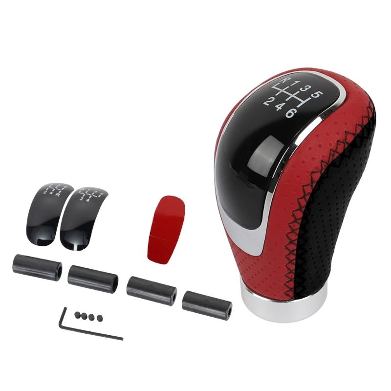 Ручка переключения передач, рычаг переключения передач, гандбол, подходит для 5/6 скоростей, механическая коробка передач, автомобильные кожаные аксессуары, прочные