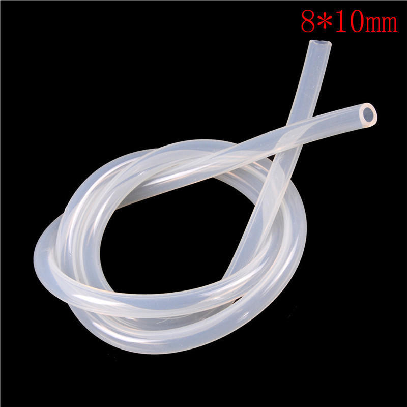 1M Food Grade Clear Translucent Silicone Tube Non-Toxic Beer Milk Soft Rubber