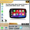 Для Mercedes Benz Smart Fortwo 3 C453 A453 W453 2014 - 2020 Автомобильное радио Беспроводной Carplay Мультимедиа Видео Плеер Навигация DSP BT