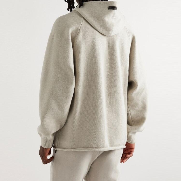 Fear of God Essentials SS22 Knit 1977 Hoodie 'Wheat' Men's FOG-SS22-011