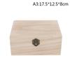 Деревянный многофункциональный футляр с крышкой для хранения ювелирных изделий, коробка для домашнего декора