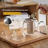 Стеклянный чайник YIHUTEA для заваривания и приготовления на пару