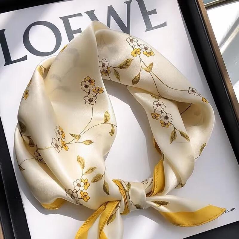 SIYUTANG 53cm Silk Square Scarf