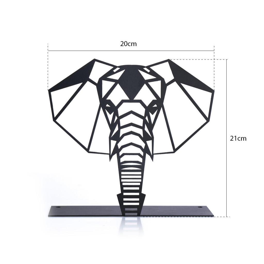 MUYIKA Металлическая настольная фигурка Слон 21х21см Bbl-m