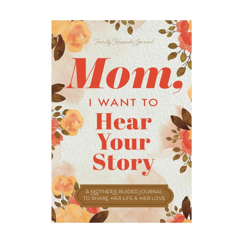 Leather I Want Hear Your Story Notebook To Share Their Life Mom's Memory Books