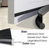 1pc Door Bottom Sealing Strip, Adjustable Weatherstrip Under Door Draft Stopper, Anti-cold One Side Foam Blocker, Weather Strip