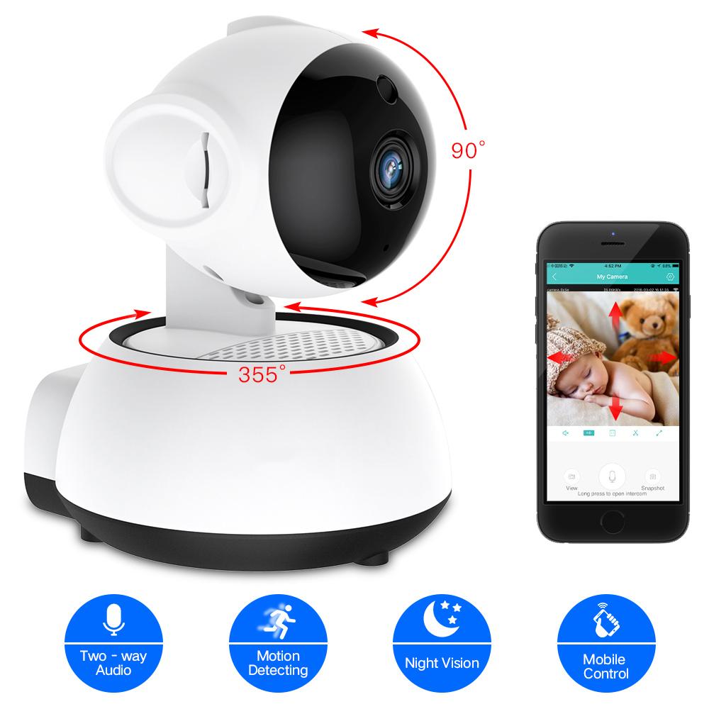 Home Baby Monitor Video Camera HD WiFi Wireless IR Night Vision