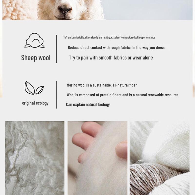 TRIES Men's Round Neck 100% Wool Pullover Sweater