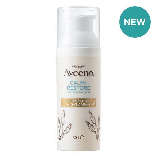 Ночной увлажняющий крем Aveeno Calm & Restore 50 мл