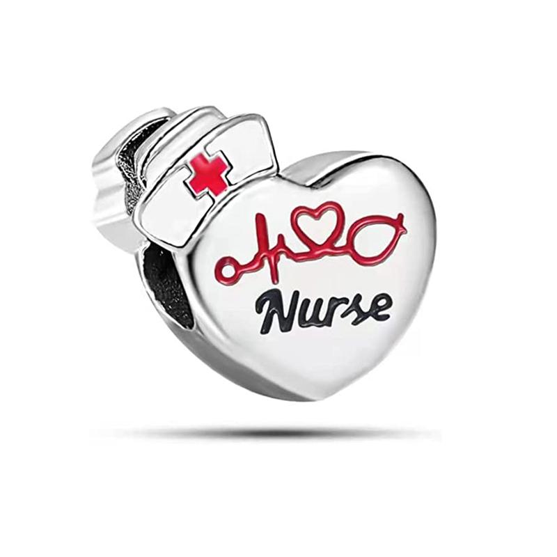 Европейская медная подвеска-шарм с жестом любви, подходит для оригинального браслета, ювелирное изделие, сверкающий крест, лошадь, ангел, свисающая бусина