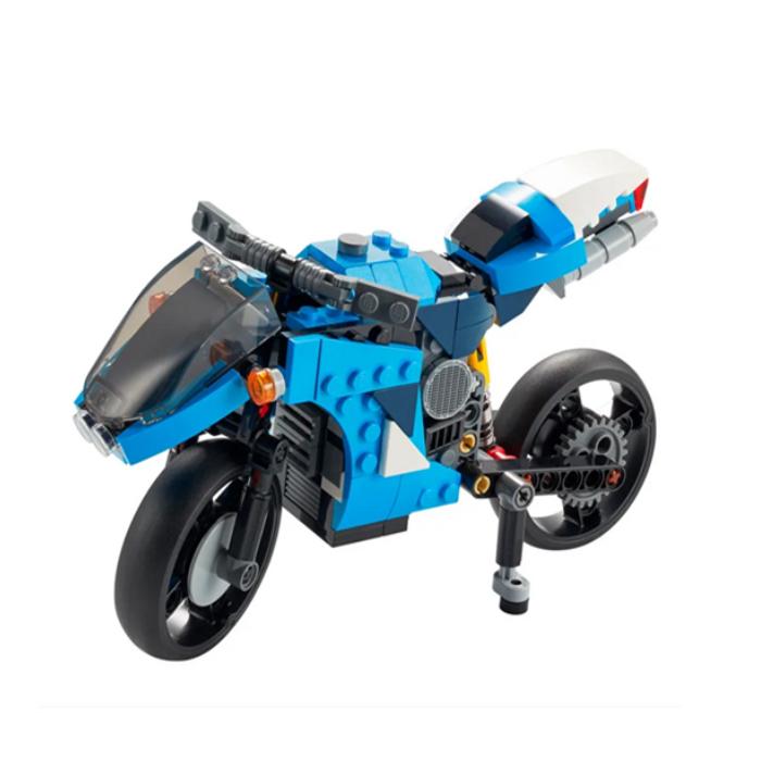 LEGO LOGO Создатель Супермотоцикл Строительные Блоки 236 шт 31114