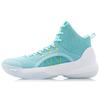 Li Ning YuShuai TD Синтетическая кожа Нескользящие Износостойкие Средневысокие Баскетбольные кроссовки Мужские Чисто-синие ABPQ027-5