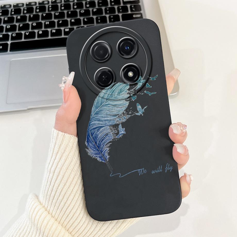Для Huawei Nova 13i Nova 12i Чехол Мягкий Силиконовый Capa Художественный Принт Ночная Луна Fundas CTR-L81 CTR-L91 Задняя Крышка Ударопрочный