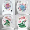 Lukang MT Toilet Waterproof Self-Adhesive Flower & Butterfly Decoration Stickers