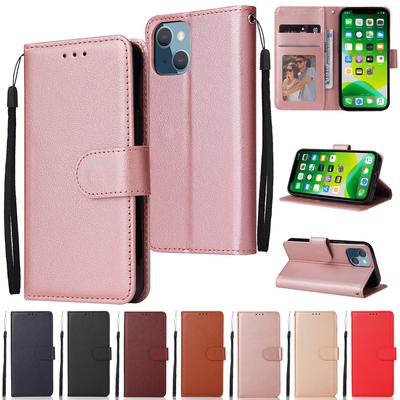 Кожаный чехол-книжка-кошелёк для Iphone Se 2022 13 Pro Max 12 Pro Max 11 Pro Max Se 2020 X Xs Xr Xs Max 8 7 Plus 6 6s Plus 5 5s Se