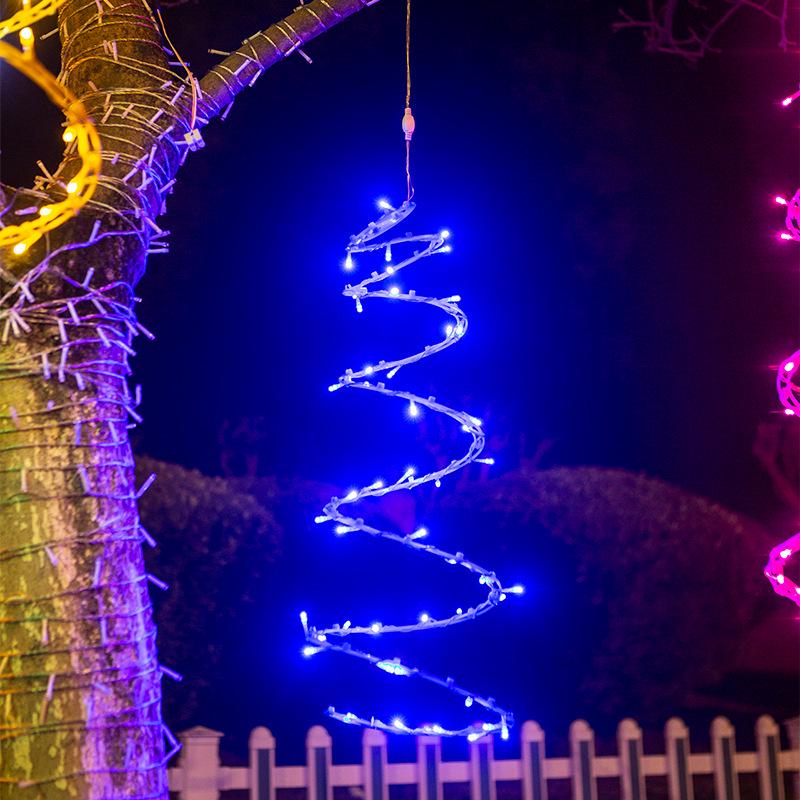 Светодиодные солнечные ротанговые гирлянды для украшения открытого двора и ландшафта