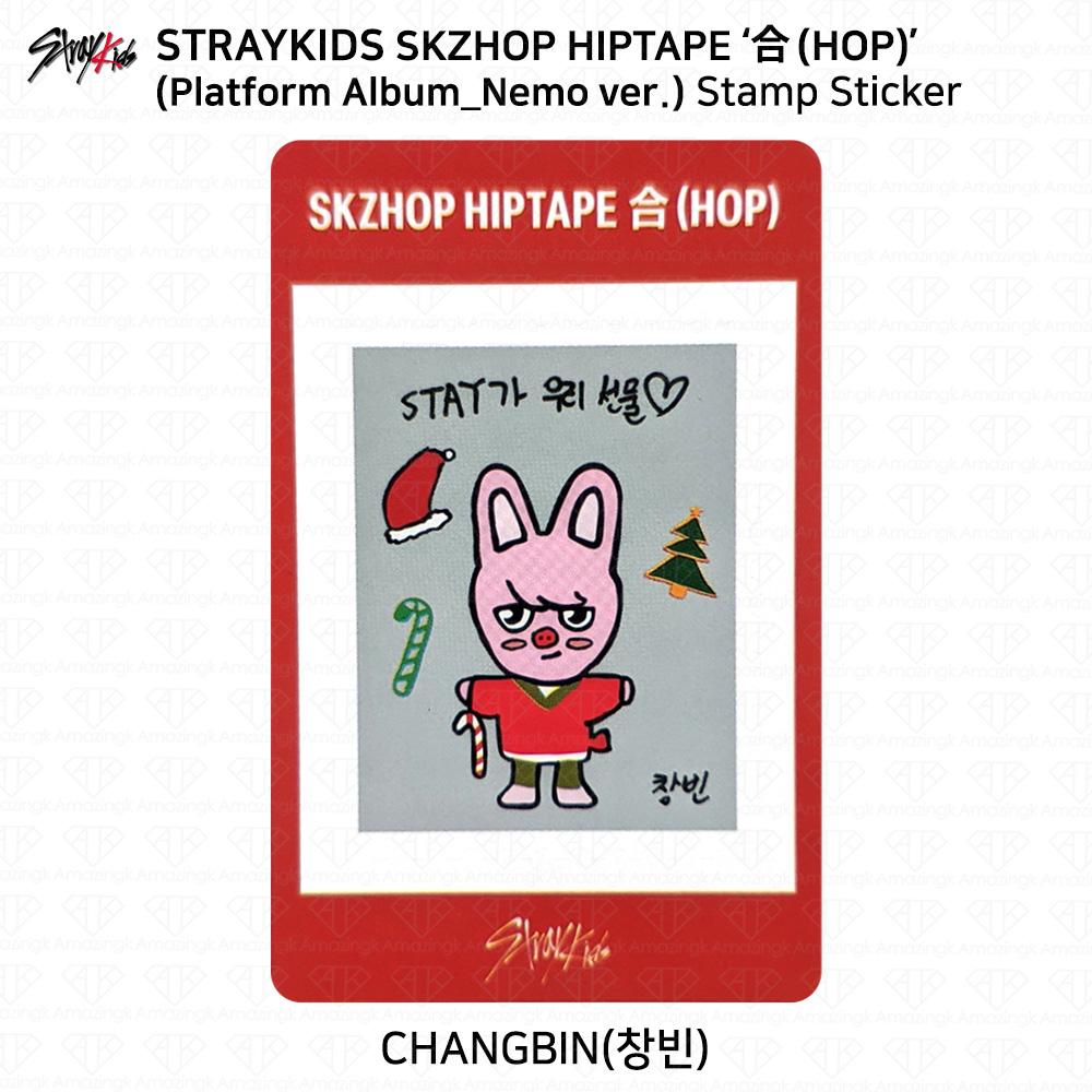 Stray Kids Skzhop hiptape Hop Platform Album Nemo ver официальная фотокарточка Kpop
