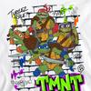 Сказки о Черепашках-ниндзя Унисекс Взрослый Постер На Кирпичную Стену Толстовка