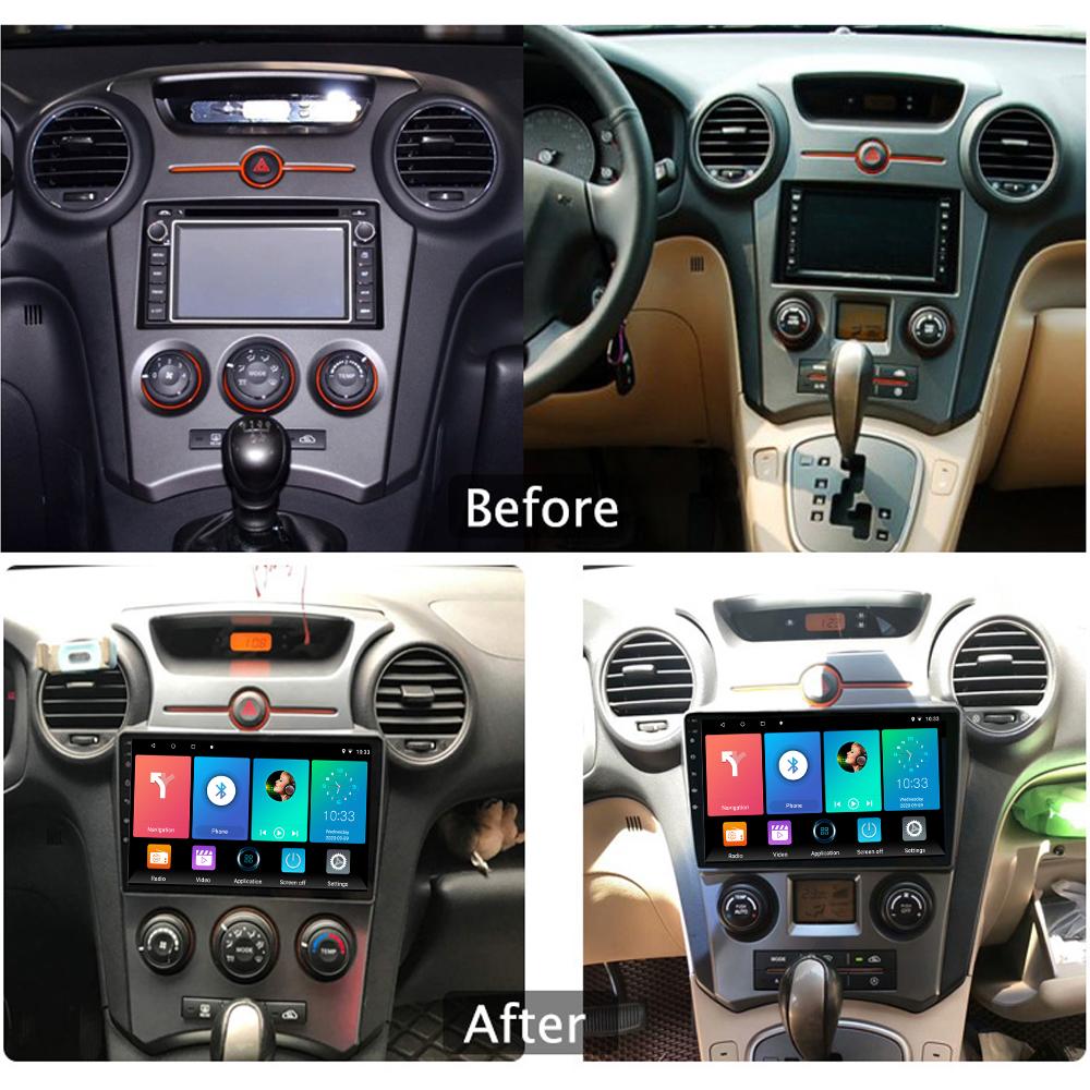 Android Car Radio For KIA Carens 2006-2012 Multimedia Player Head Unit Stereo GPS Navigation BT WIFI 1+16GB