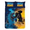 Godzilla Vs Kong Battle Royale Reversible Duvet Set