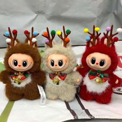 Рождественский и Новогодний Чейндж Бэби Макарон Вечеринка Плюшевая Кукла Версия Родины Кукла-Подвеска Тренд