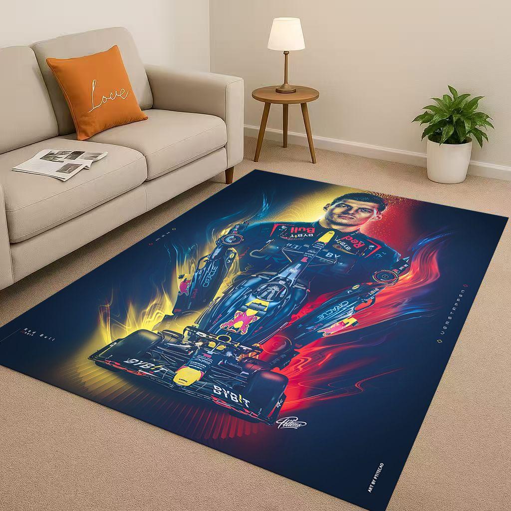 27 Стилей Гоночный Автомобиль Гонщик Водитель Звезда Гостиная Нескользящий Коврик Ковер для Спальни Игровой Комнаты Дивана, Домашний Декор Придверный Коврик Дети