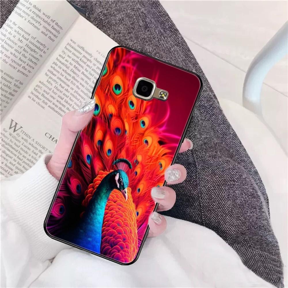 Чехол для телефона с павлиньими перьями для Samsung A 10 11 12 13 20 21 22 30 31 32 40 51 52 53 70 71 72 73 91 13 shell