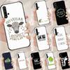 GO VEGAN Для Huawei Nova Y90 Y70 Y60 Y61 Y91 Y72 9 10 SE 12i 12s 11i 5T P60 Pro P20 P30 P40 Lite Чехол